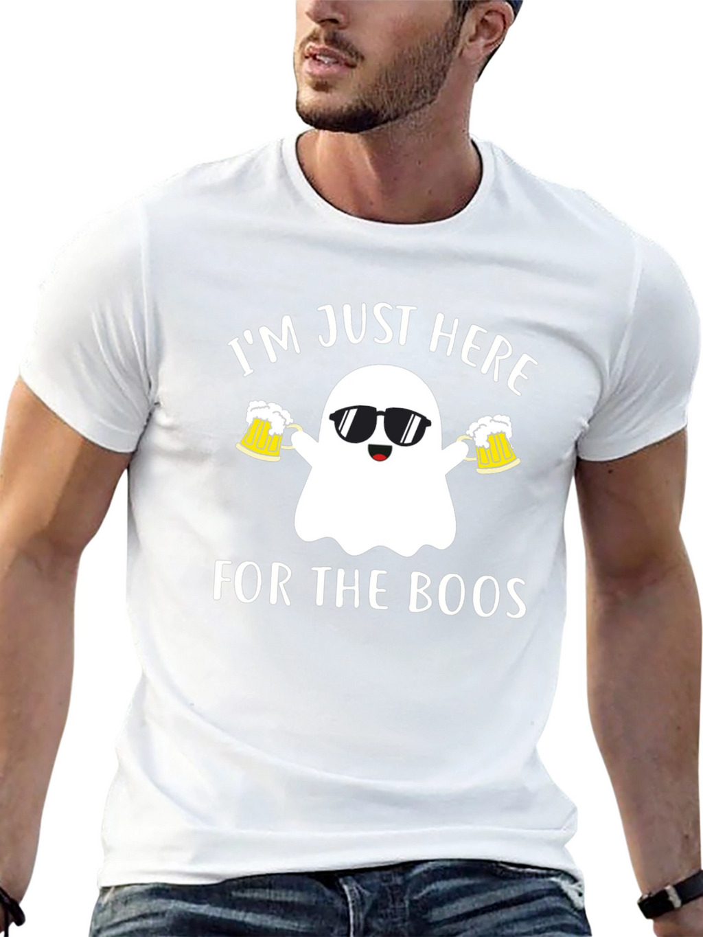Boo Crew Halloween Graphic Tee