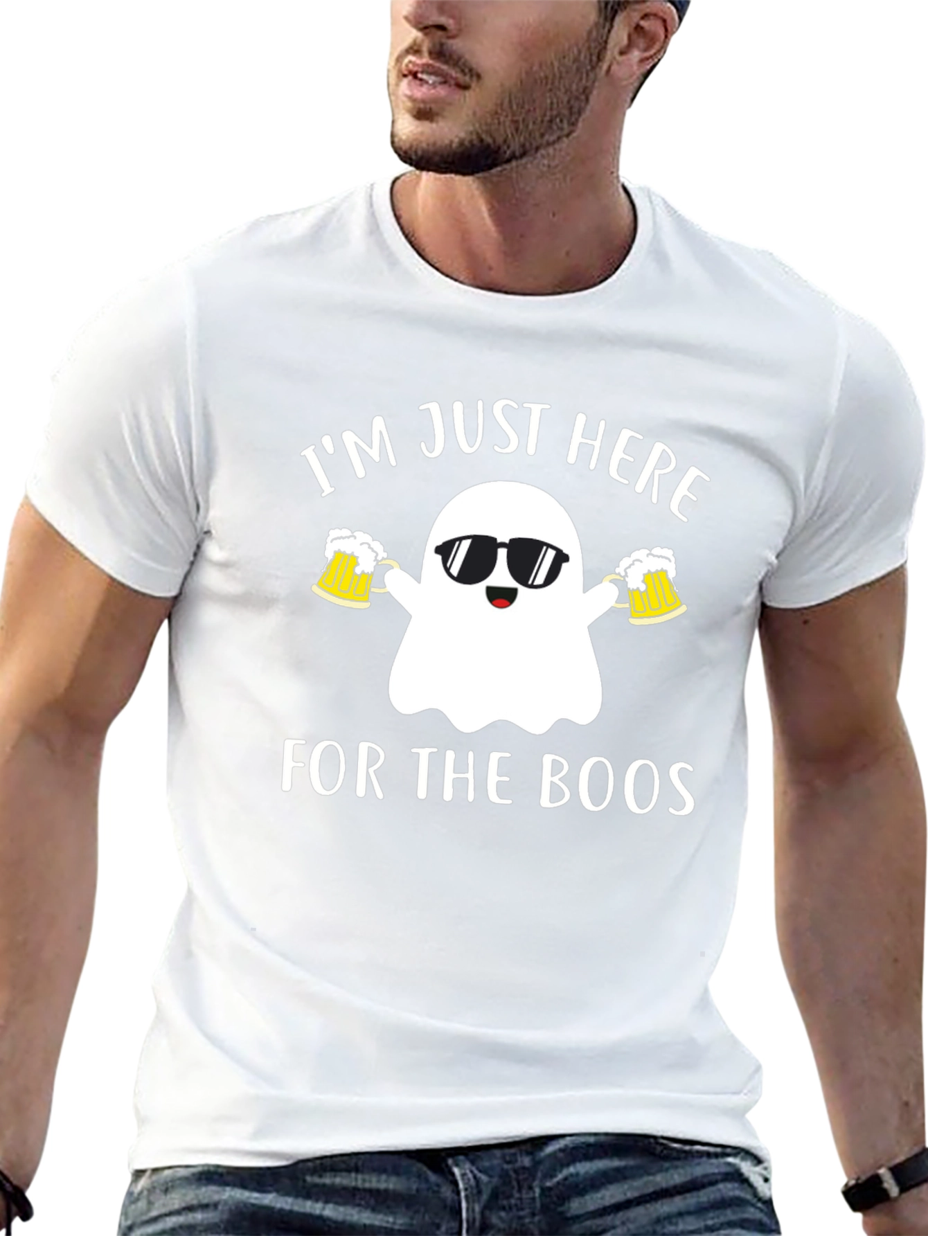 Boo Crew Halloween Graphic Tee