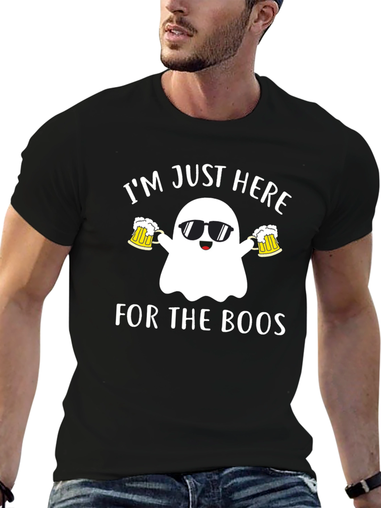 Boo Crew Halloween Graphic Tee