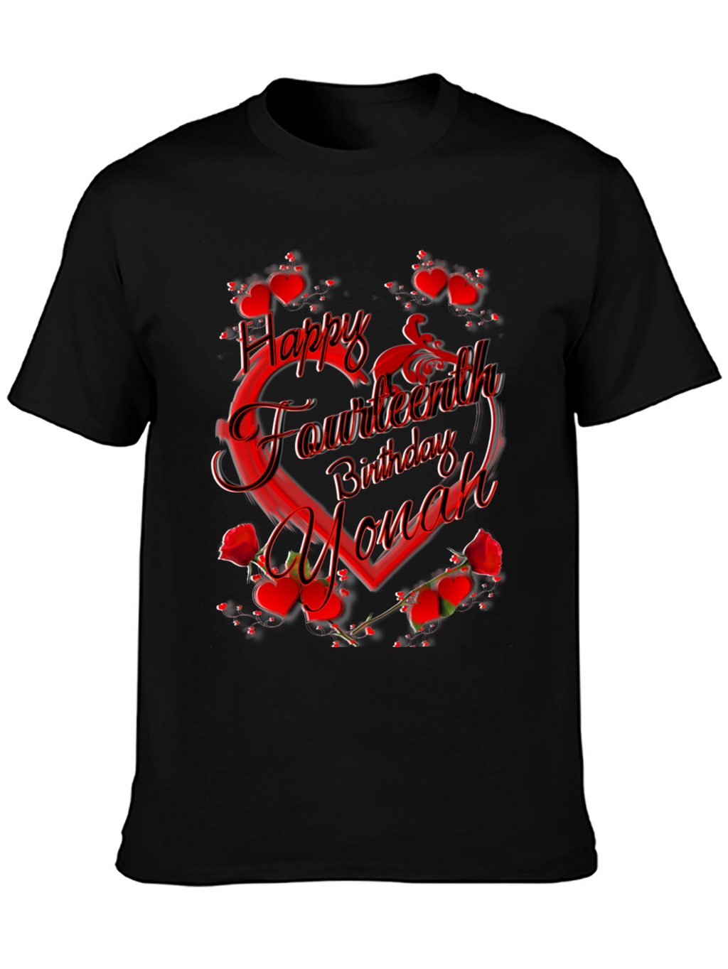 Happy Fourteenth Birthday Jonah T-Shirt