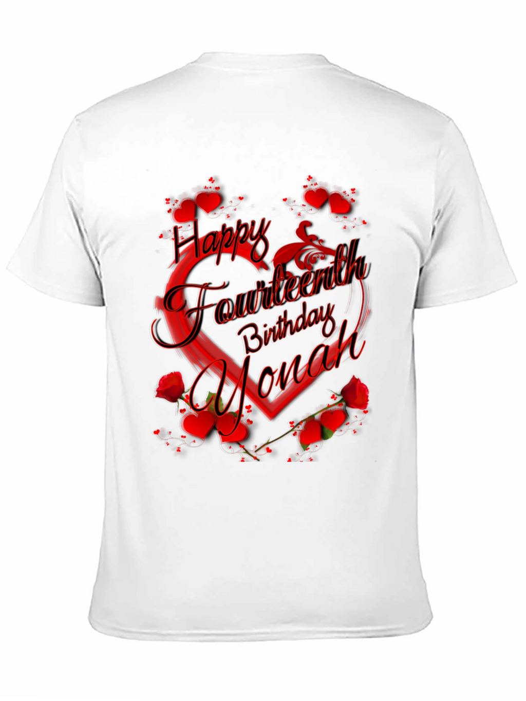 Happy Fourteenth Birthday Jonah T-Shirt