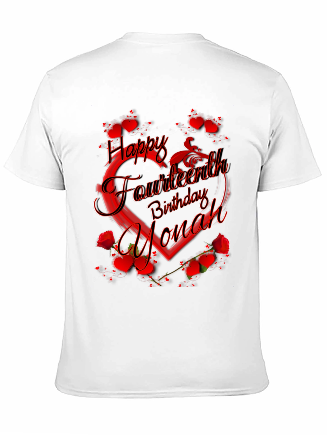 Happy Fourteenth Birthday Jonah T-Shirt