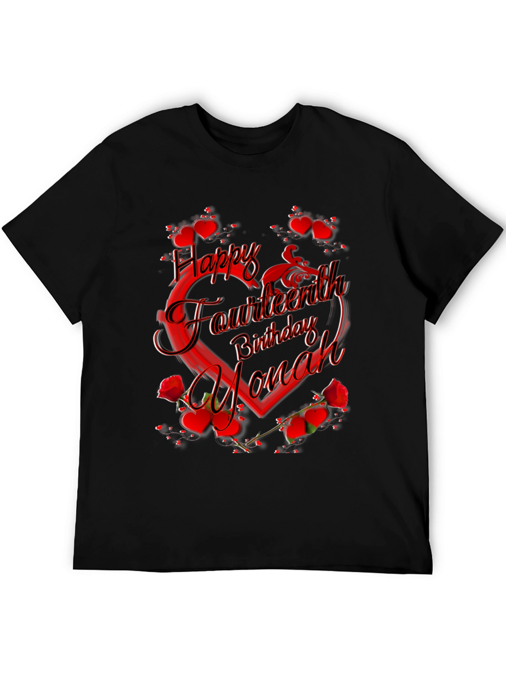 Happy Fourteenth Birthday Jonah T-Shirt