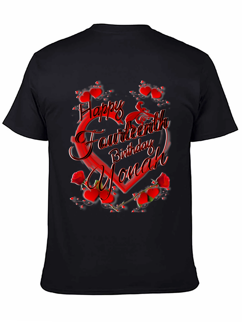 Happy Fourteenth Birthday Jonah T-Shirt