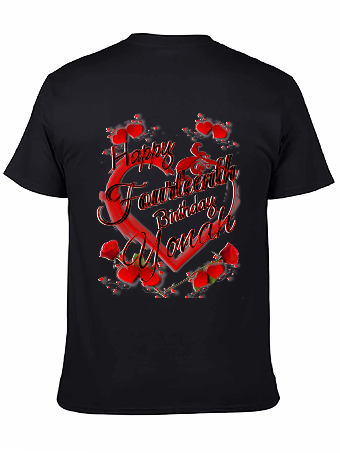 Happy Fourteenth Birthday Jonah T-Shirt