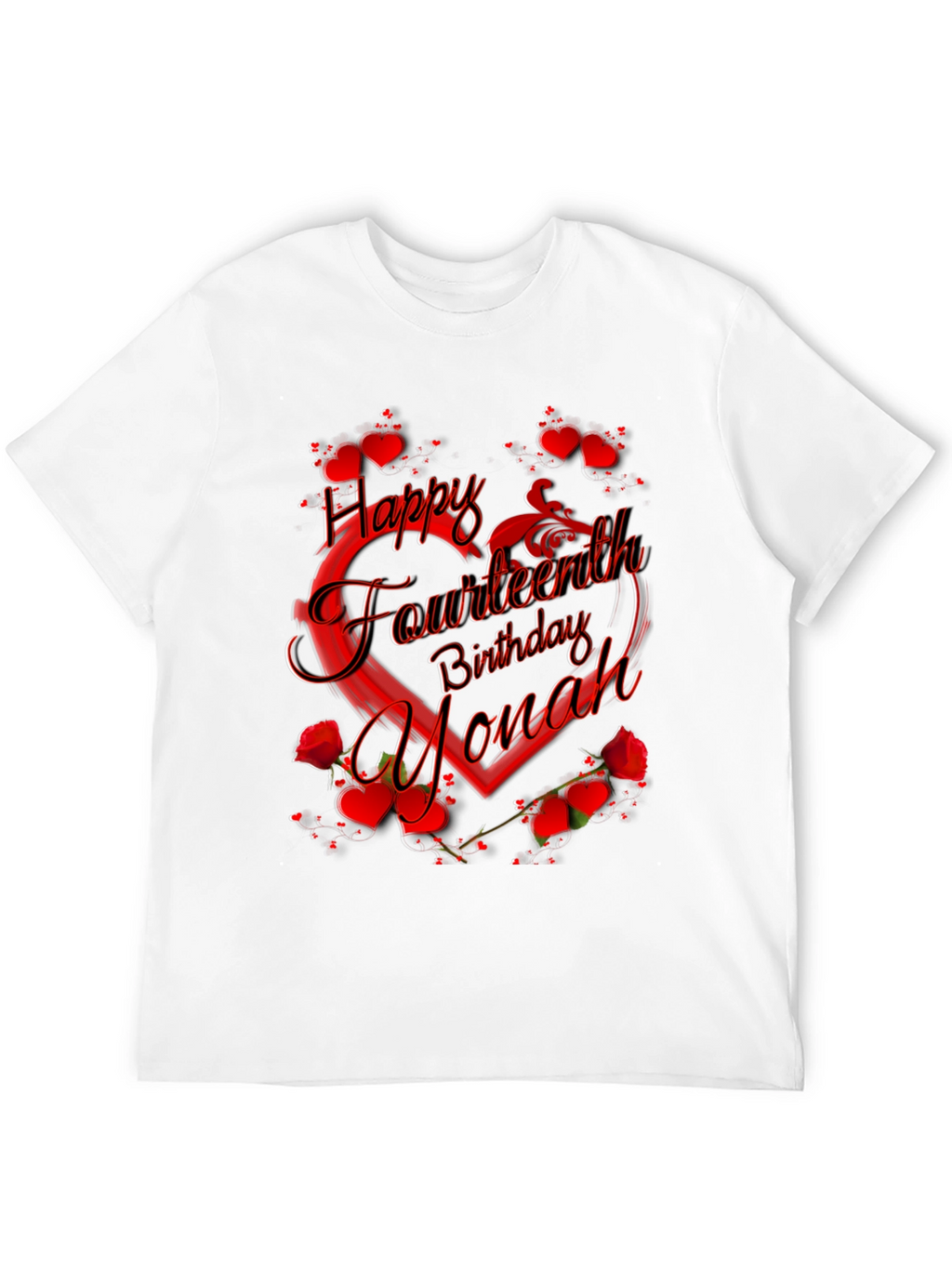 Happy Fourteenth Birthday Jonah T-Shirt