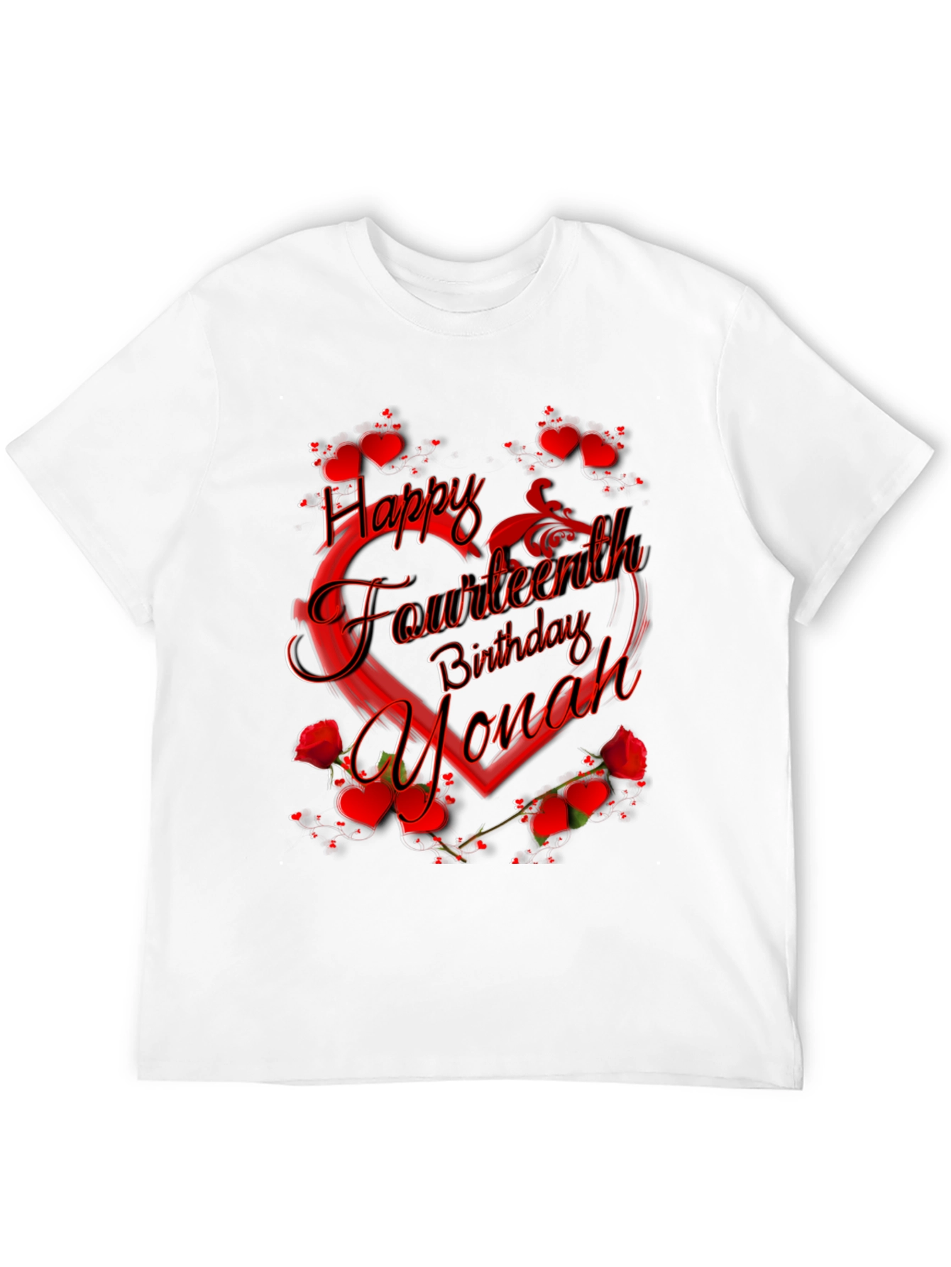 Happy Fourteenth Birthday Jonah T-Shirt