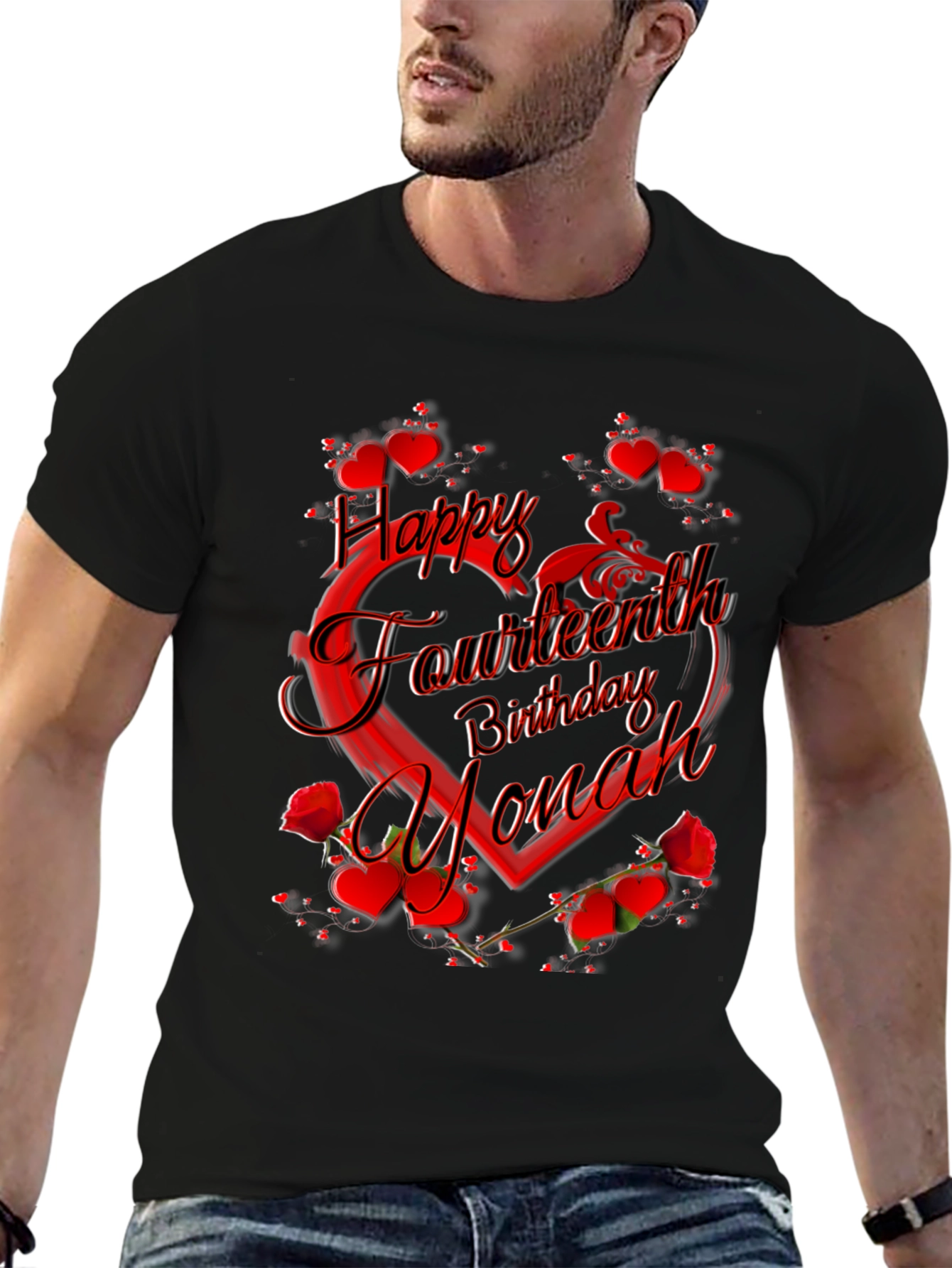 Happy Fourteenth Birthday Jonah T-Shirt