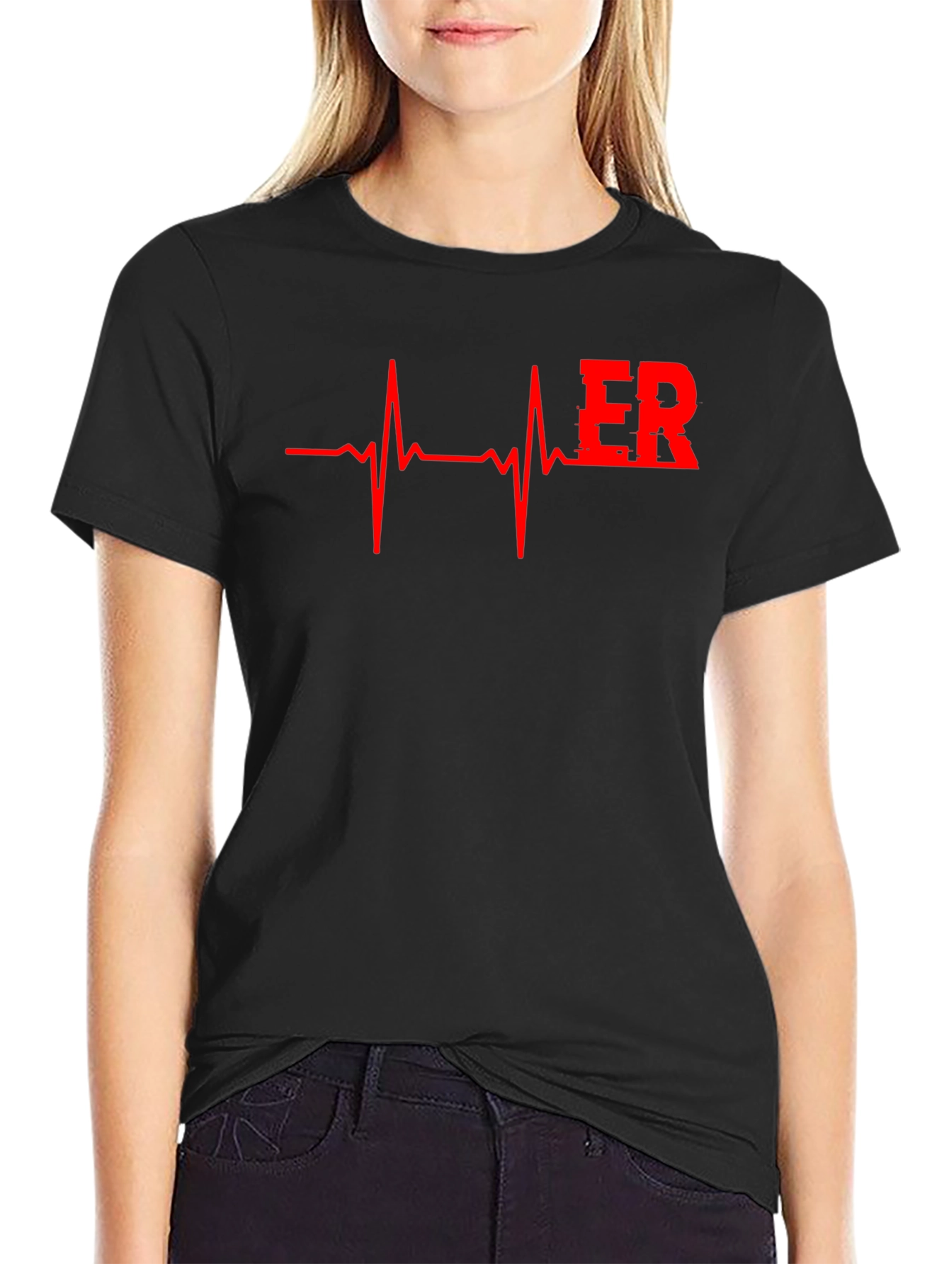 ER Heartbeat T-Shirt - Emergency Room Doc
