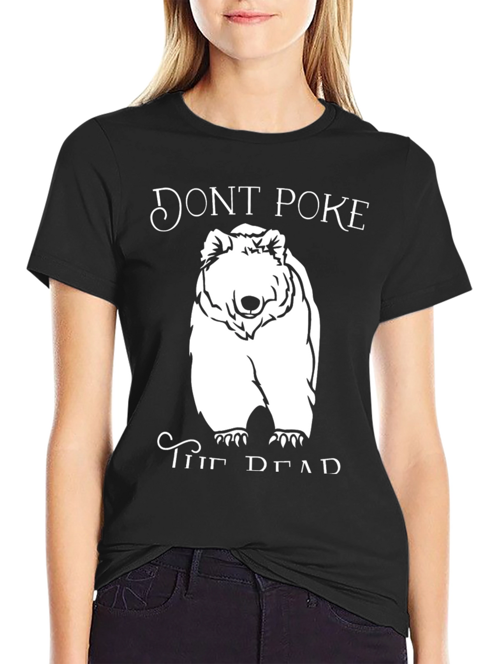 Dont Poke the Dead Bear Graphic T-Shirt