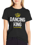 Dancing King Graphic T-Shirt