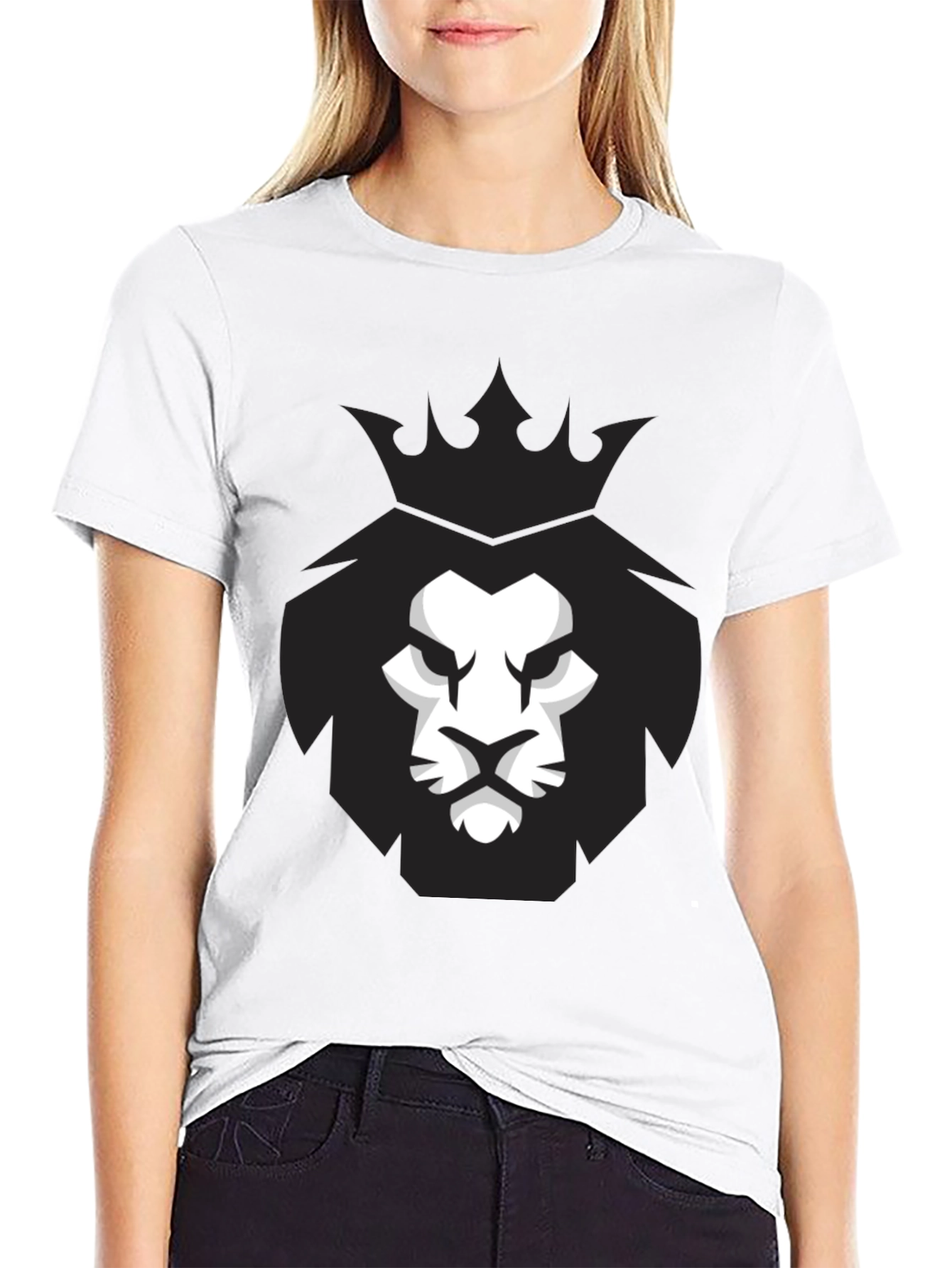 Lion King Graphic Black T-Shirt