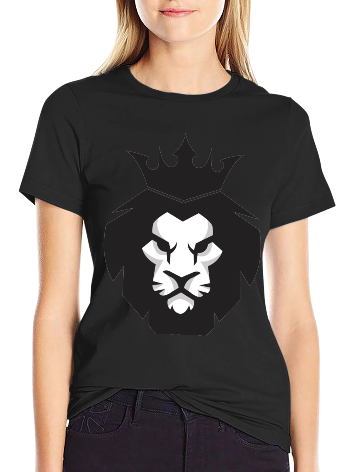 Lion King Graphic Black T-Shirt