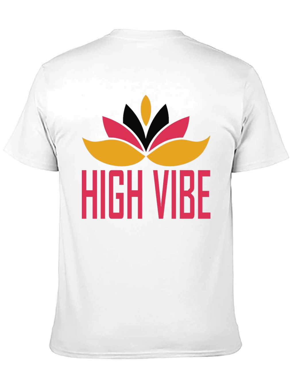 High Vibe Graphic Tee - Black Crew Neck
