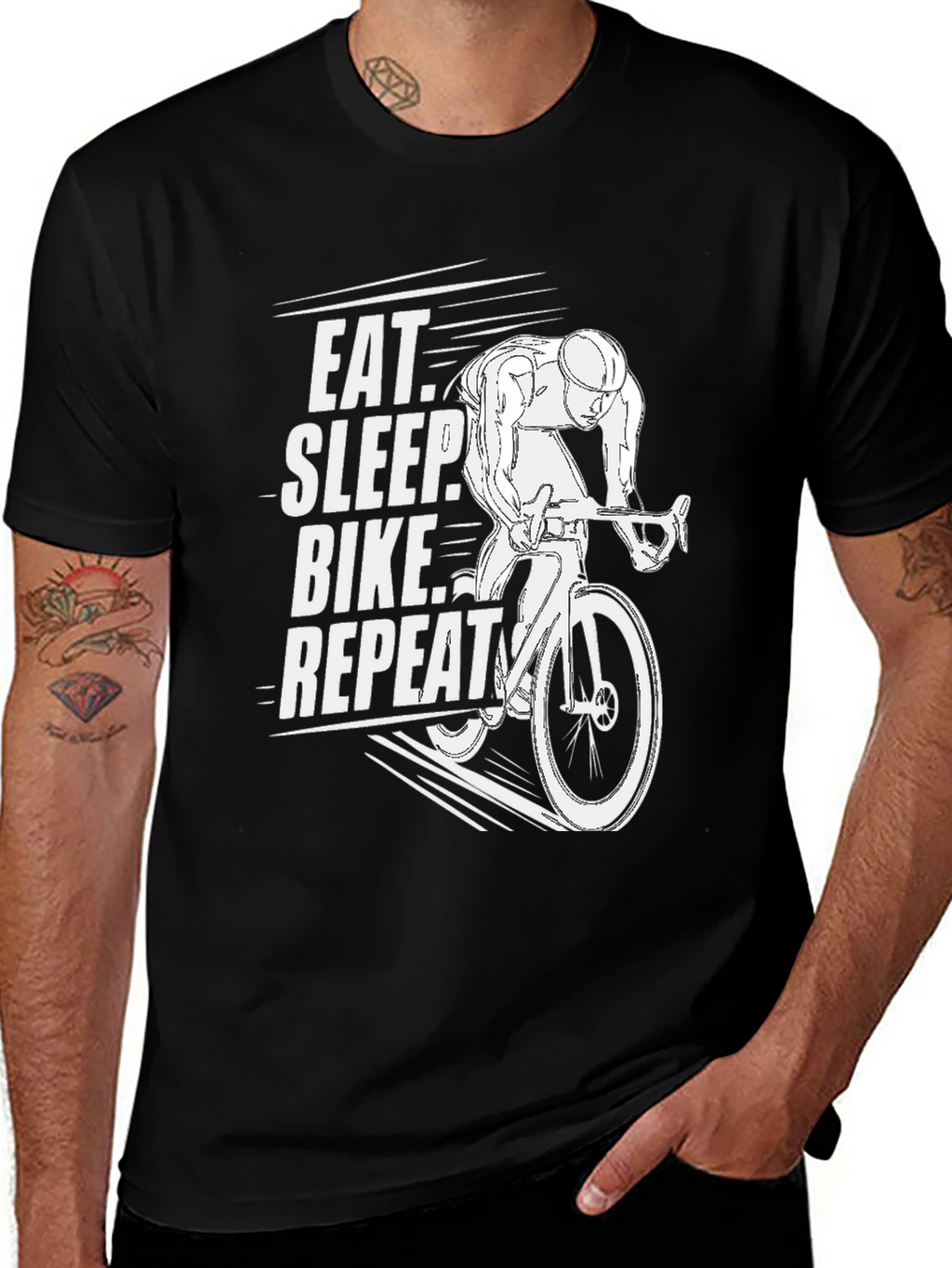 Eat Sleep Bike Repeat T-Shirt
