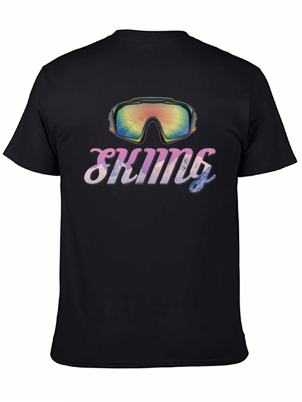 Skiiing Goggles Graphic T-Shirt