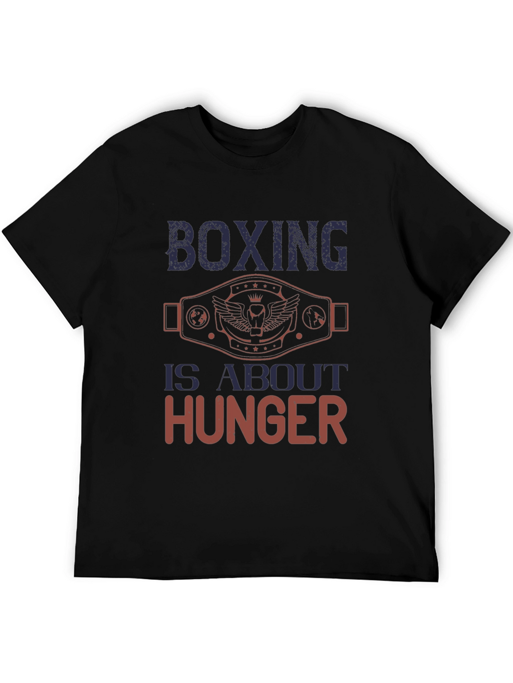 Boxing Hunger Black T-Shirt