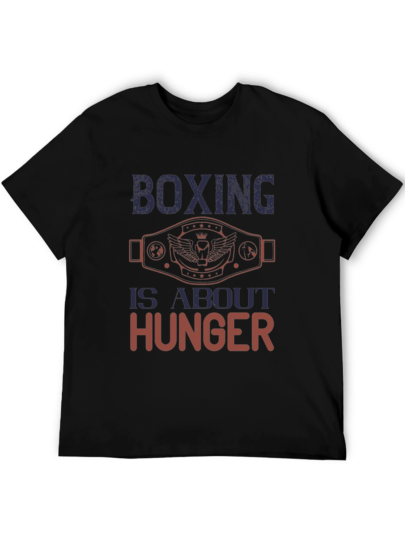 Boxing Hunger Black T-Shirt