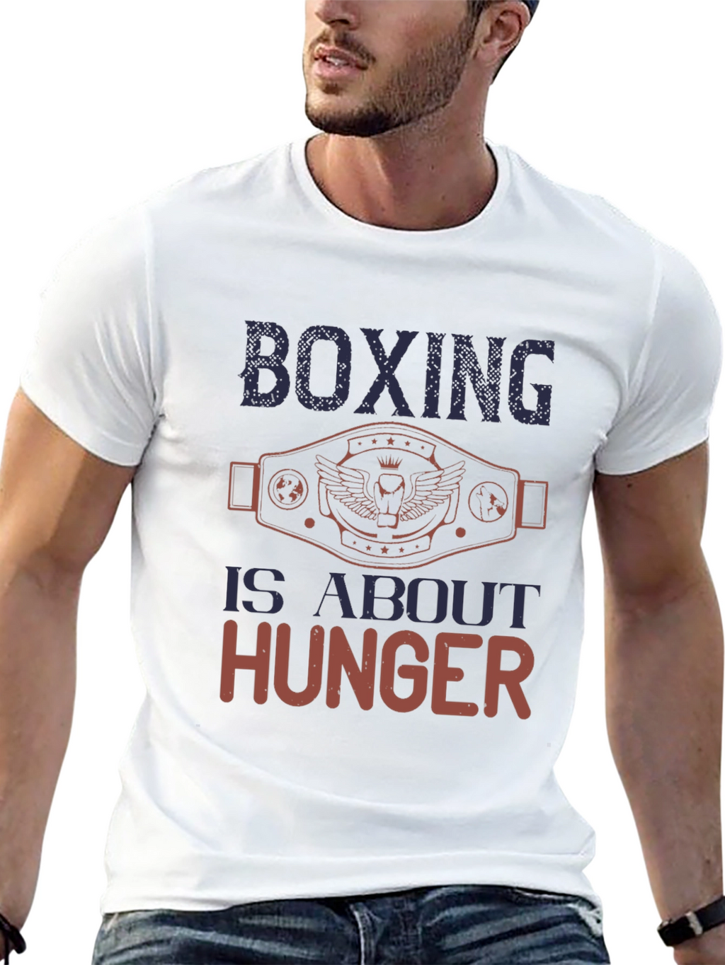 Boxing Hunger Black T-Shirt