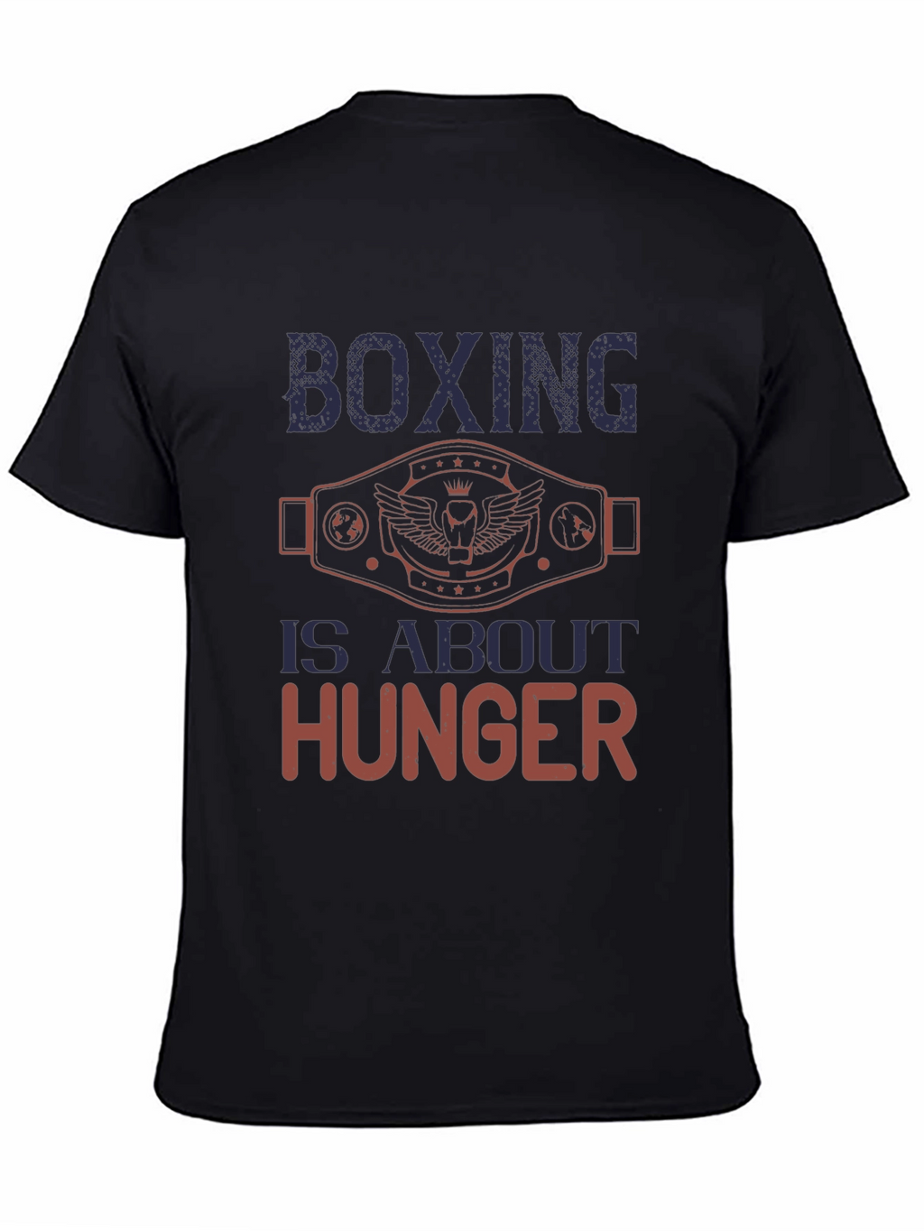 Boxing Hunger Black T-Shirt