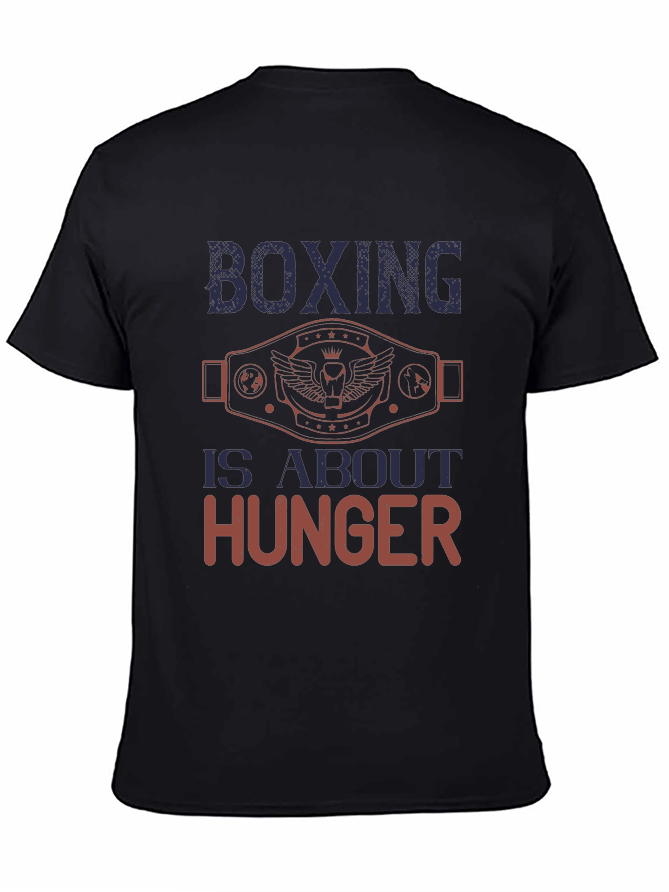 Boxing Hunger Black T-Shirt
