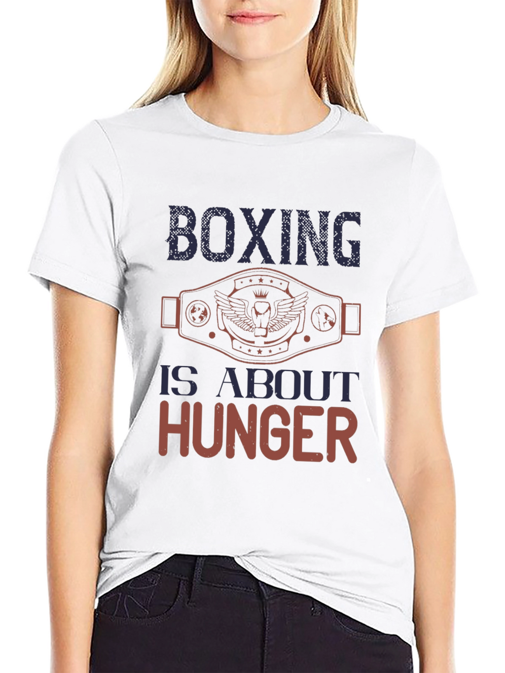 Boxing Hunger Black T-Shirt