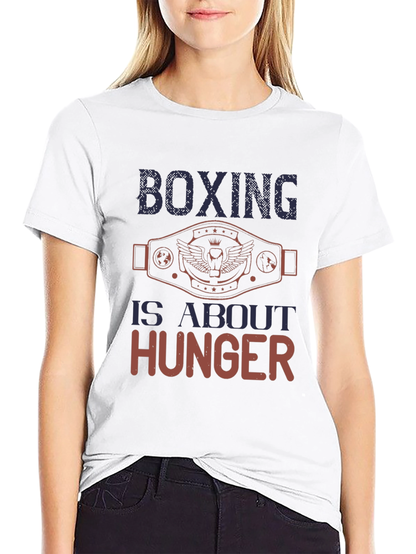 Boxing Hunger Black T-Shirt