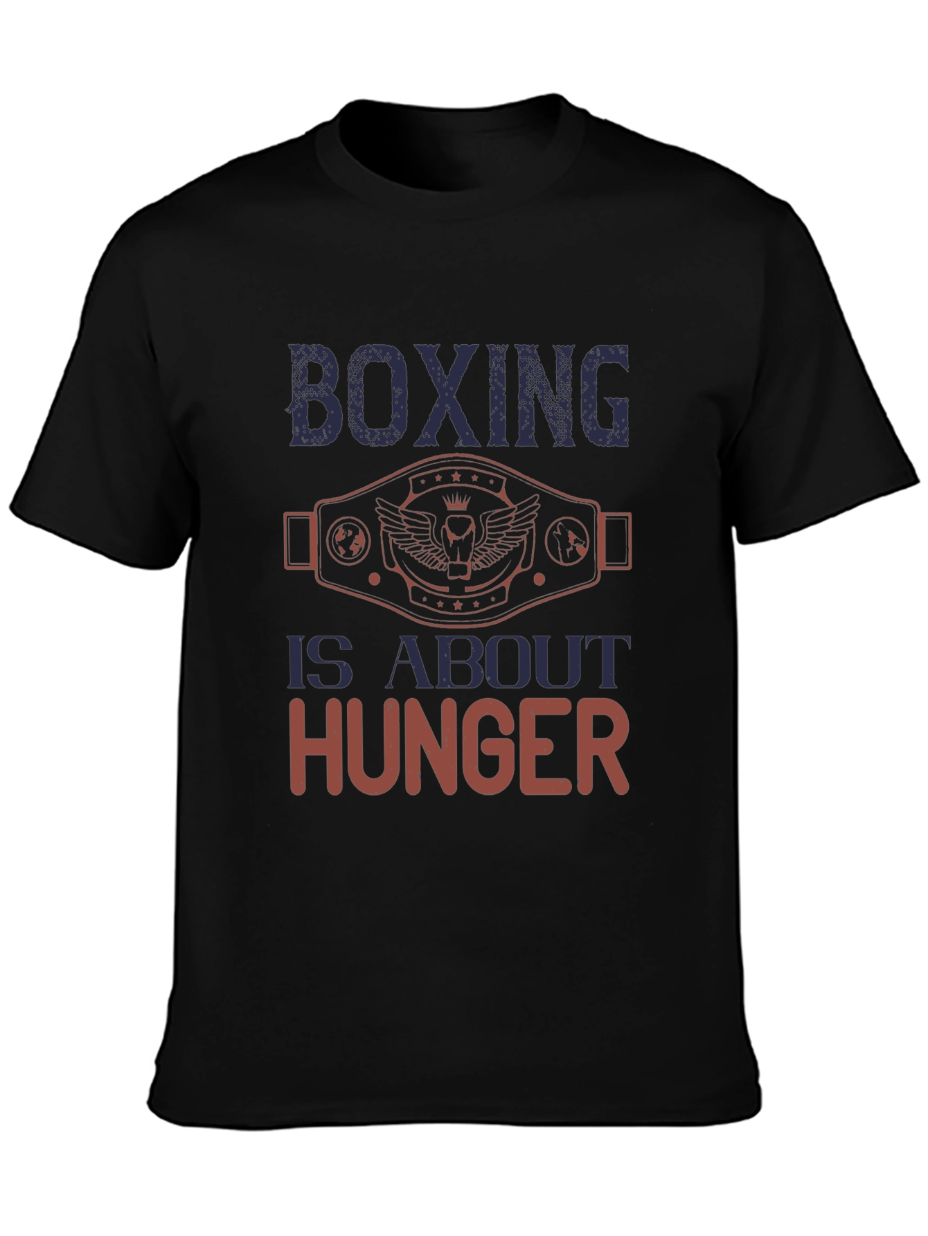 Boxing Hunger Black T-Shirt