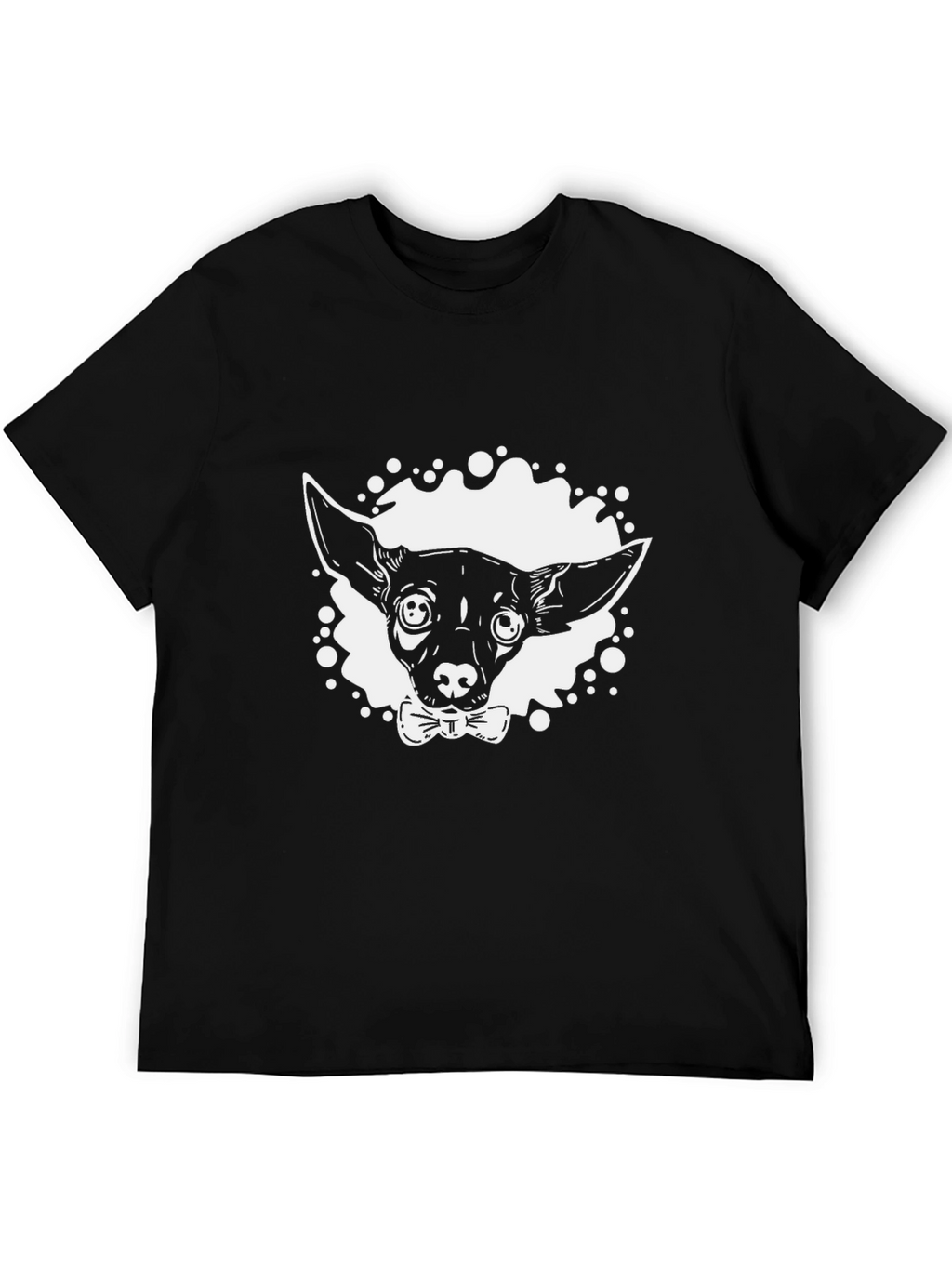 Dog with Bow Tie Graphic Tee