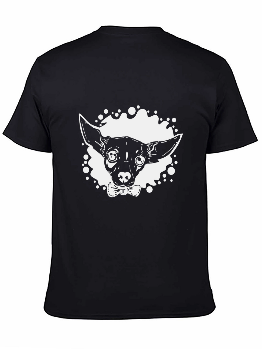 Dog with Bow Tie Graphic Tee