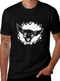 Dog with Bow Tie Graphic Tee