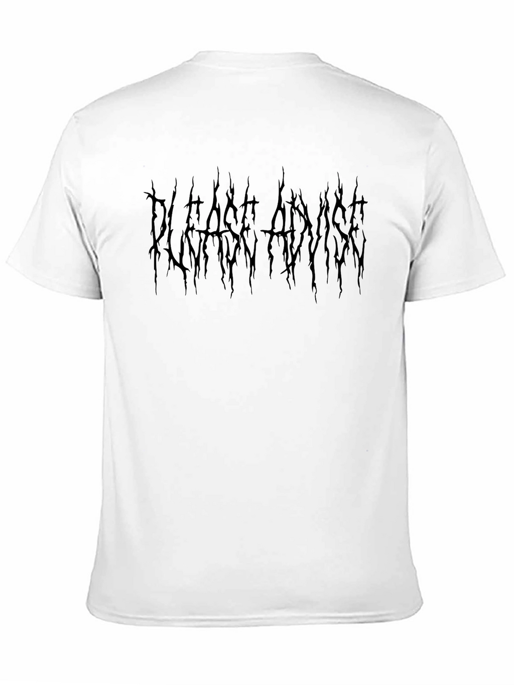 Please Advise Gothic T-Shirt