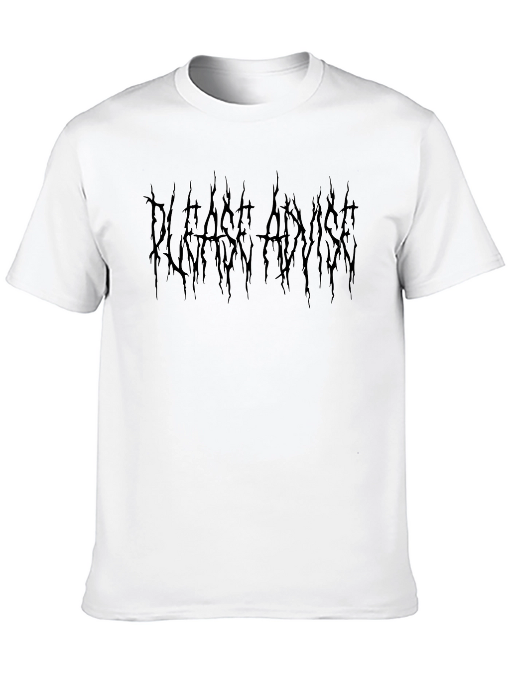 Please Advise Gothic T-Shirt