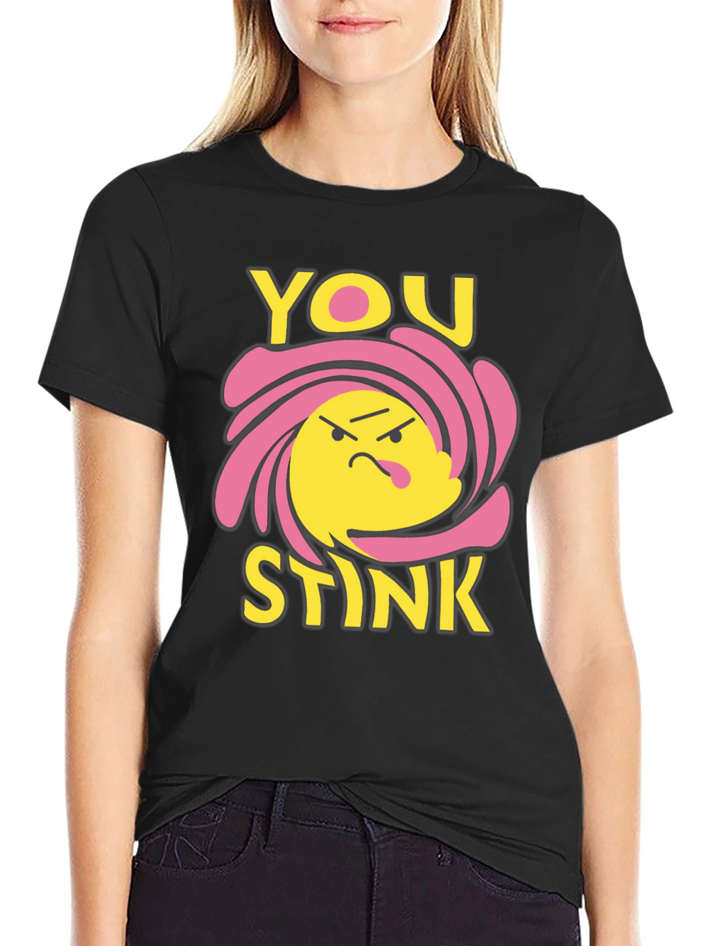 You Stink Graphic Tee - Black Humor T-Shirt