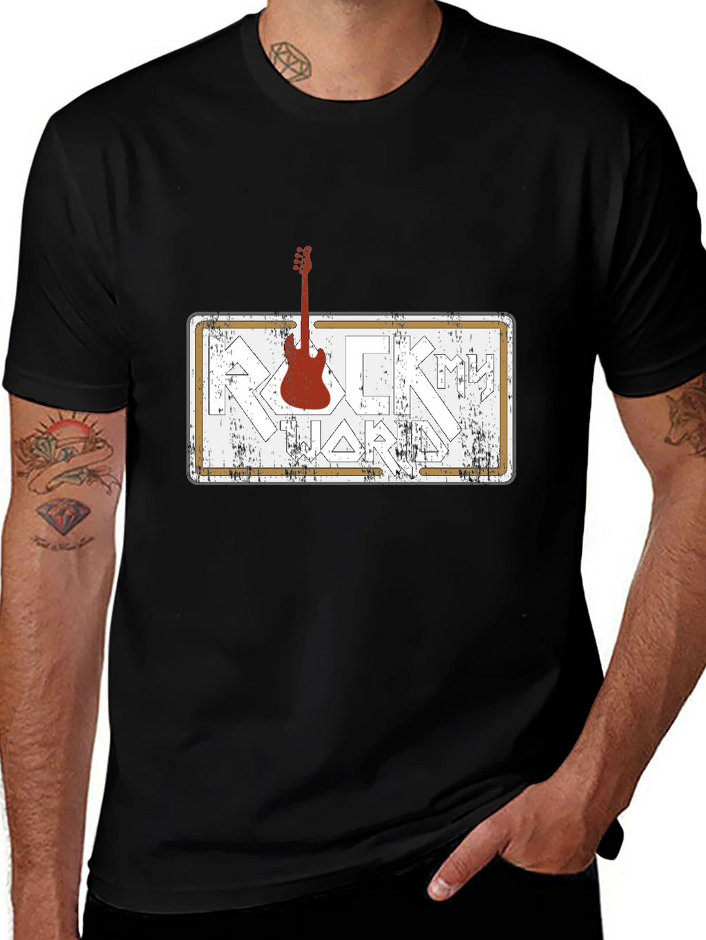 Rock Music Guitar T-Shirt