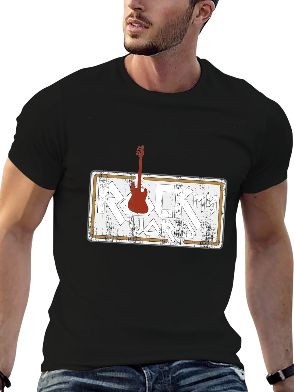 Rock Music Guitar T-Shirt