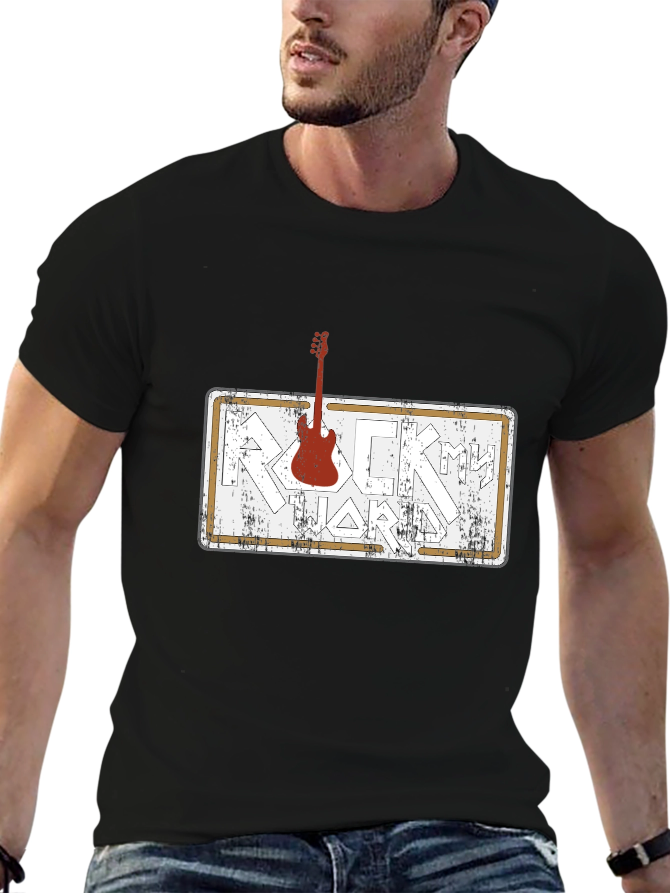 Rock Music Guitar T-Shirt