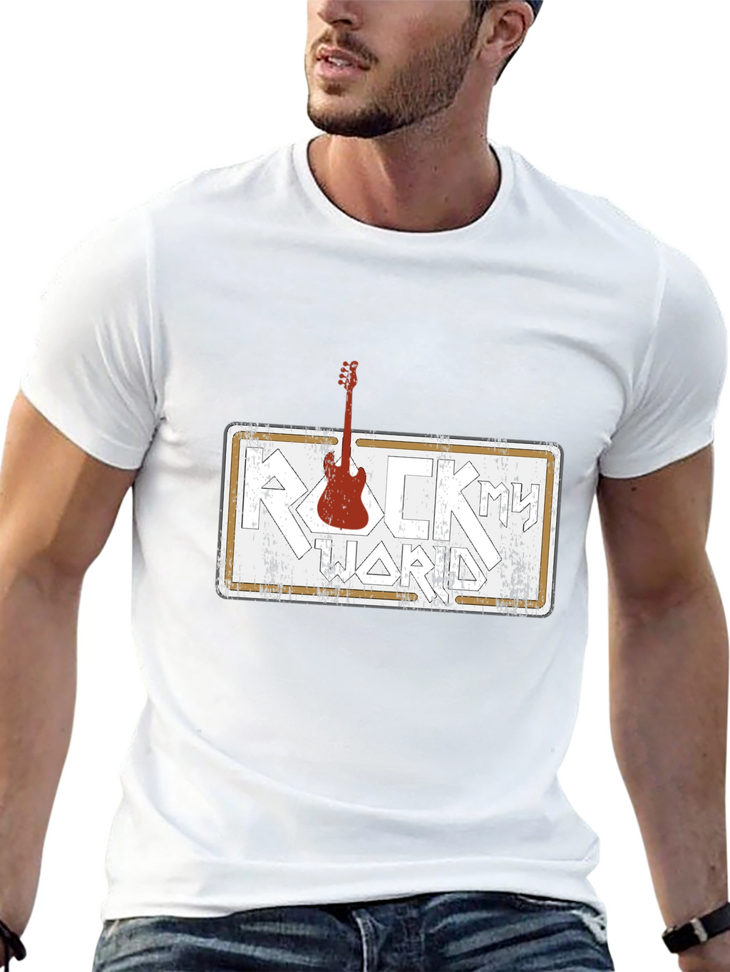 Rock Music Guitar T-Shirt