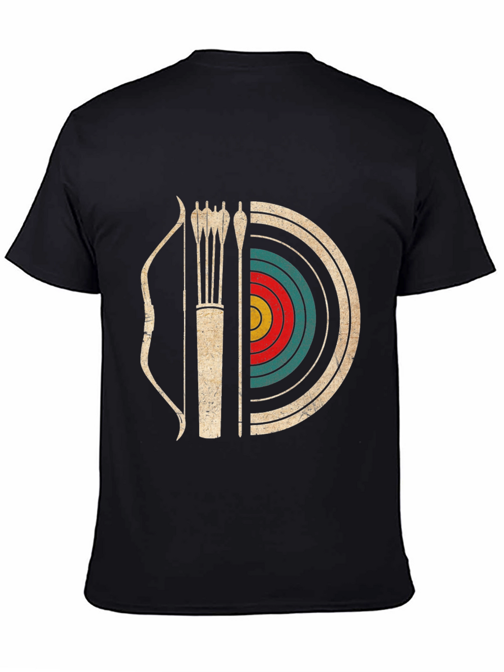 Archery Bow and Arrow Target T-Shirt