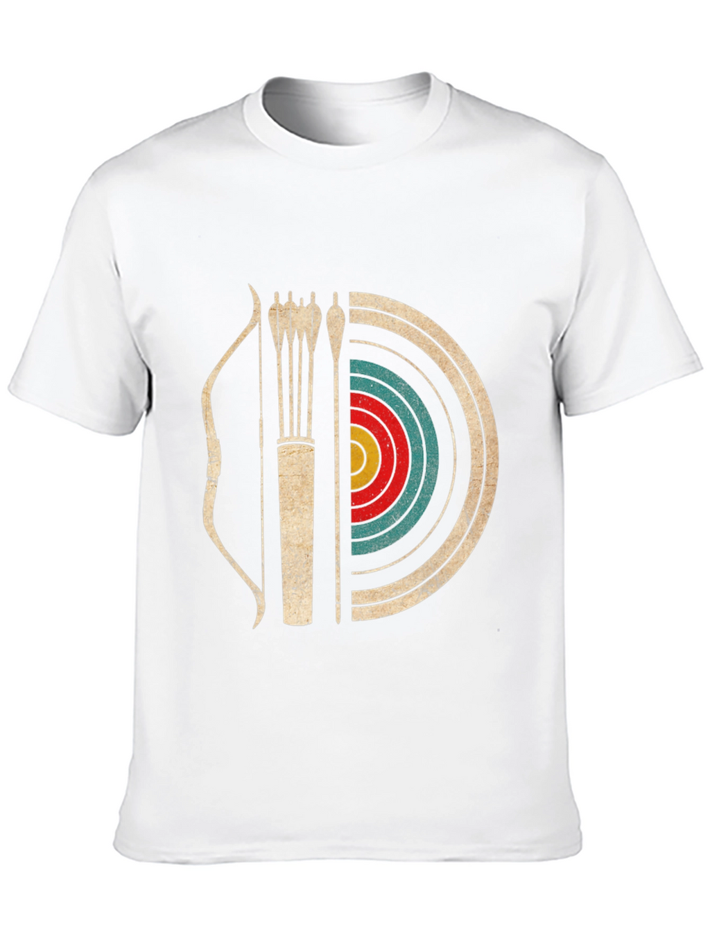 Archery Bow and Arrow Target T-Shirt