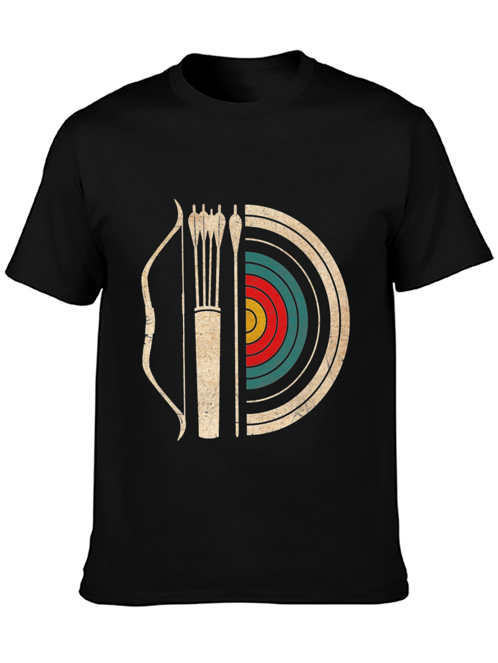 Archery Bow and Arrow Target T-Shirt