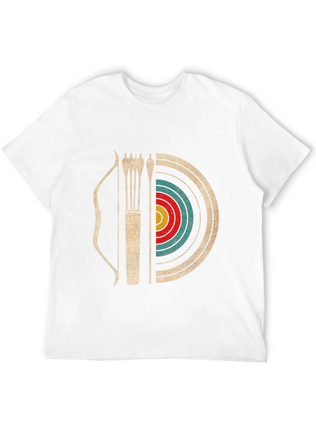 Archery Bow and Arrow Target T-Shirt