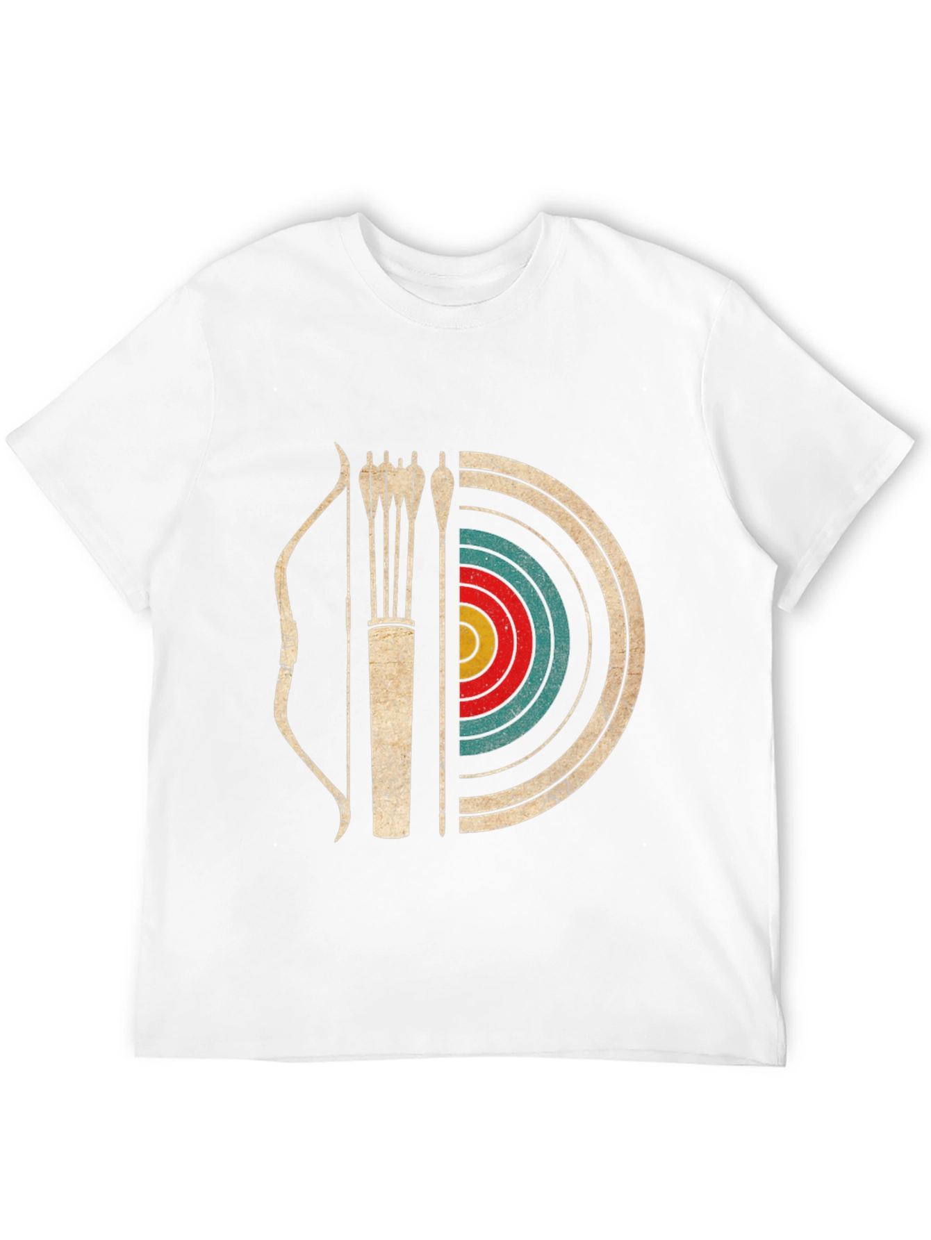 Archery Bow and Arrow Target T-Shirt