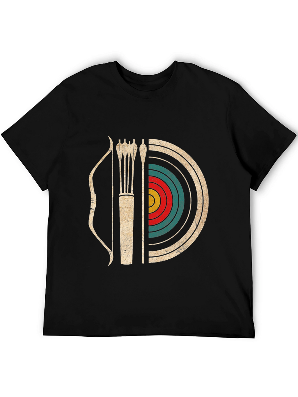 Archery Bow and Arrow Target T-Shirt