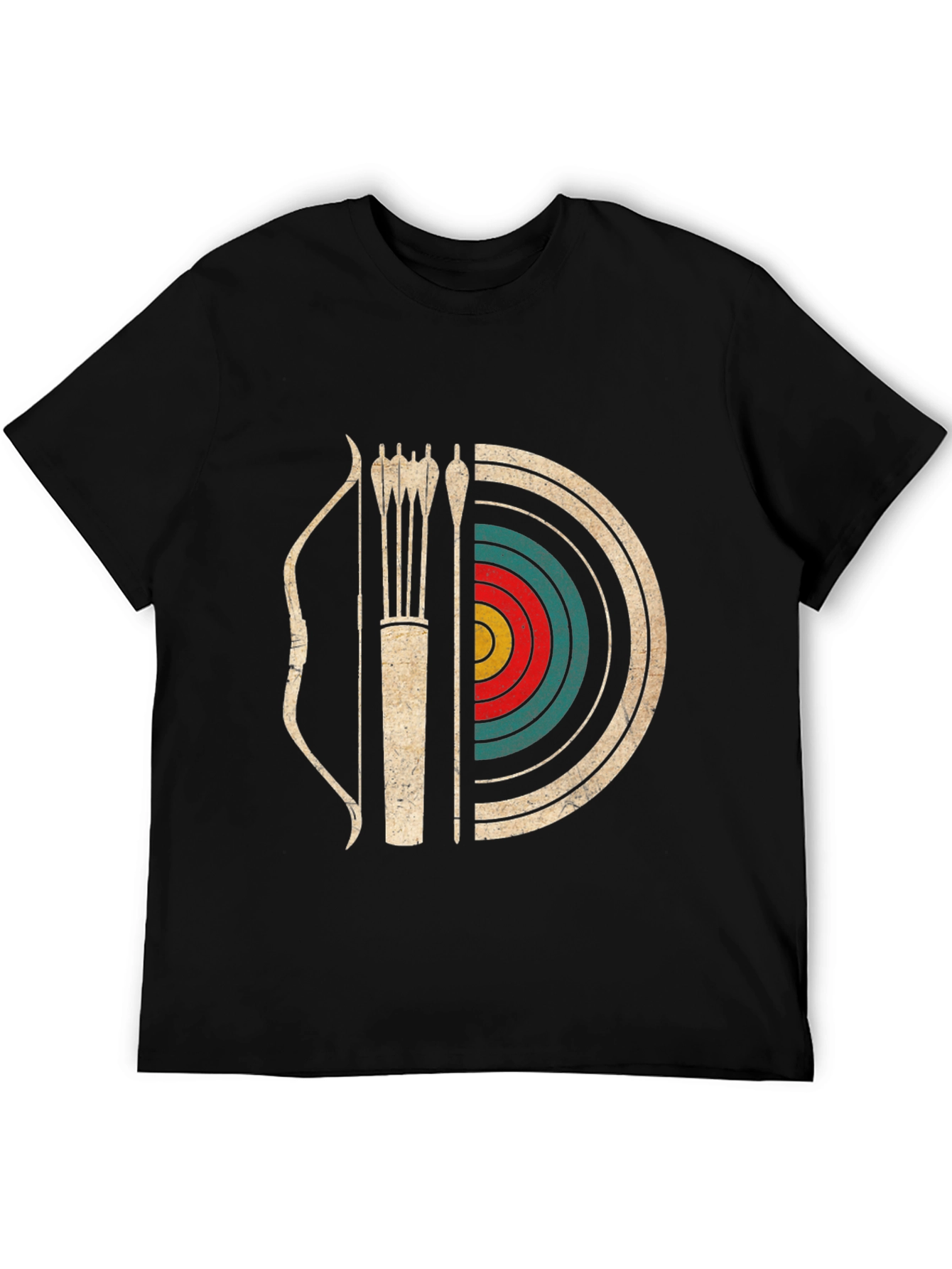 Archery Bow and Arrow Target T-Shirt