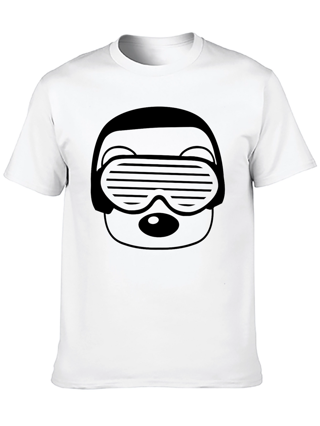 Cool Bear Shades Black T-Shirt