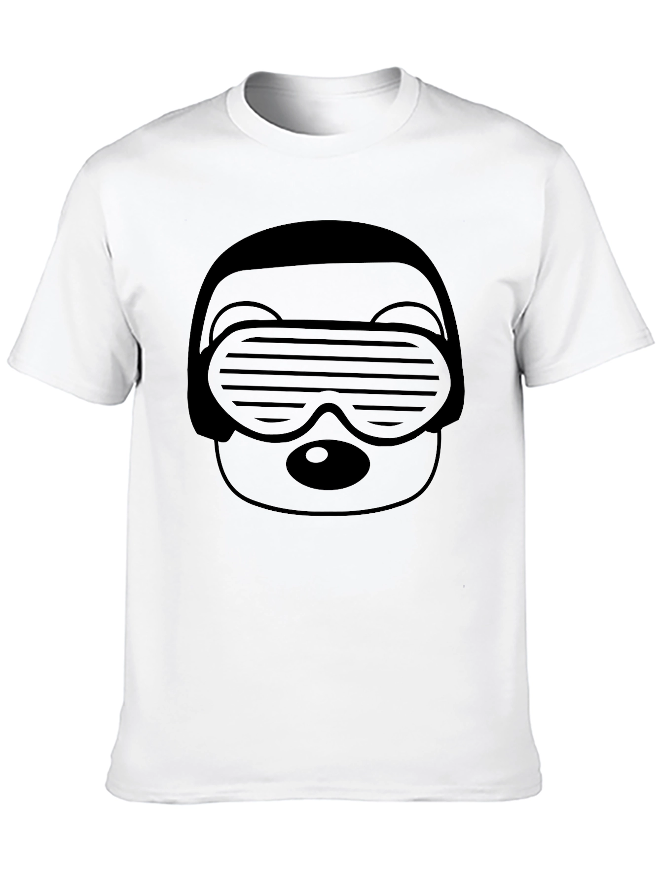Cool Bear Shades Black T-Shirt