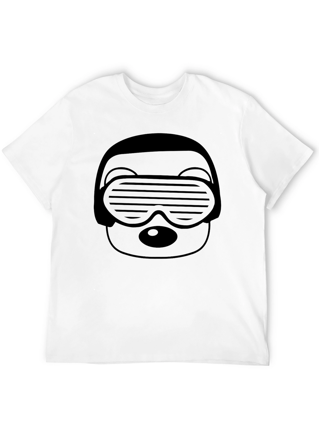 Cool Bear Shades Black T-Shirt