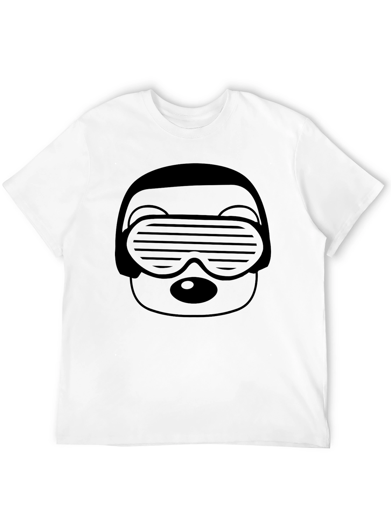 Cool Bear Shades Black T-Shirt