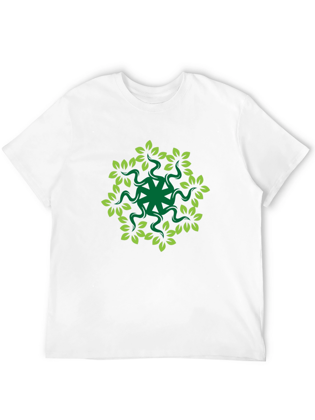 Nature Mandala Graphic T-Shirt